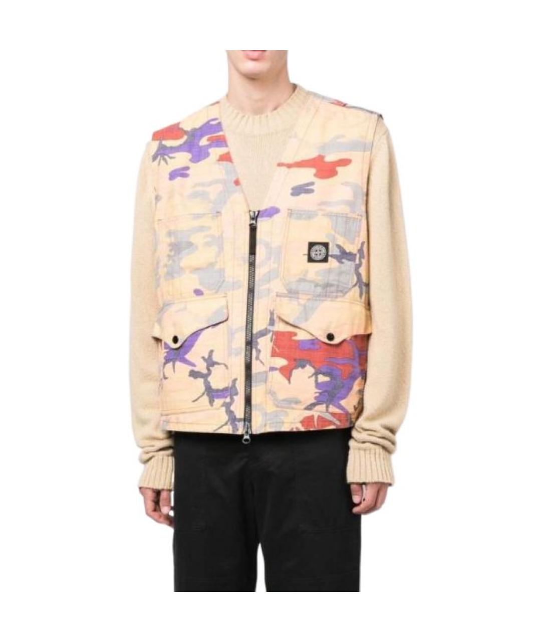 STONE ISLAND Мульти жилет, фото 2