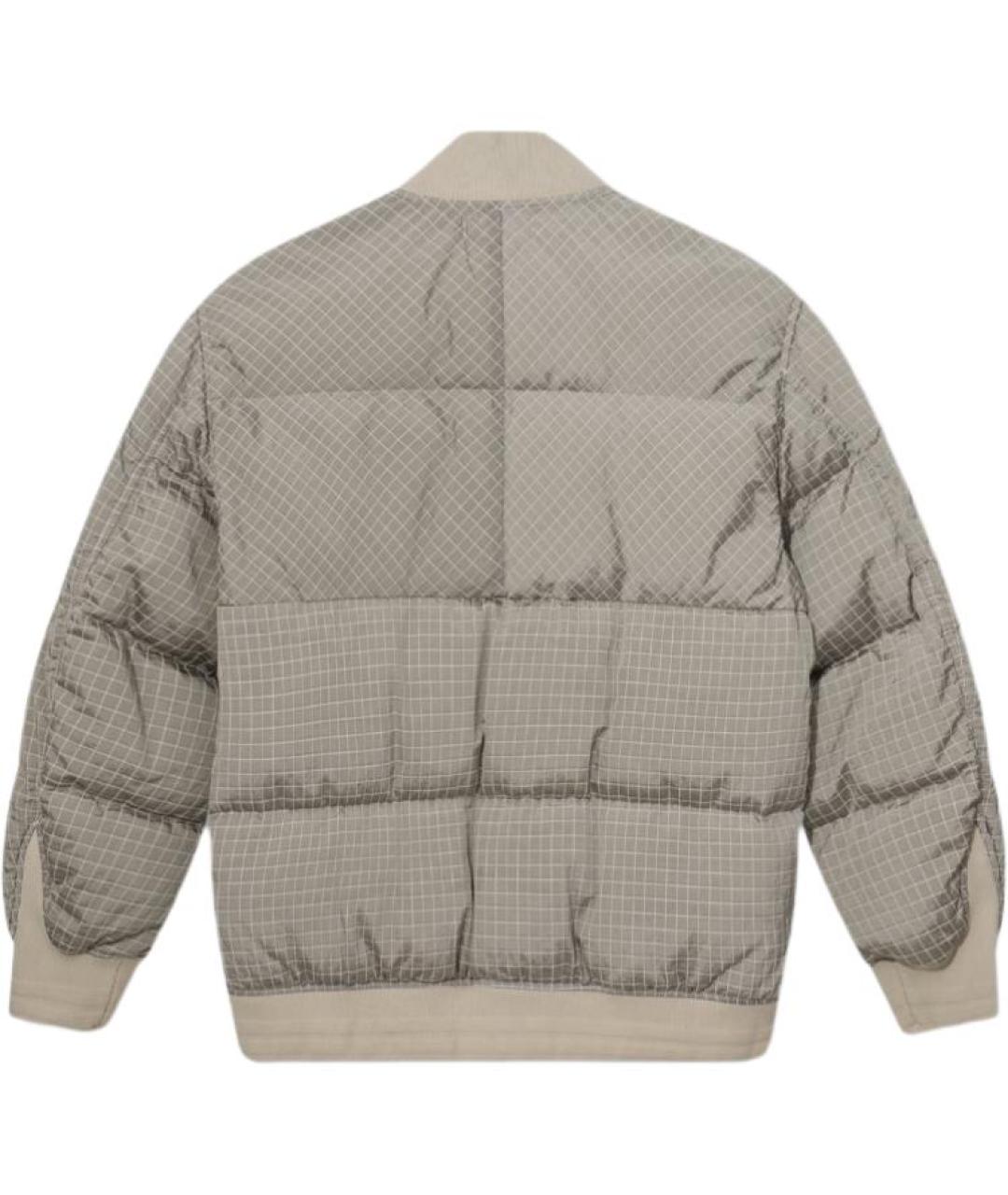 STONE ISLAND Серый пуховик, фото 2