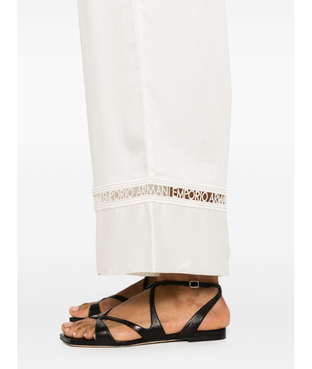 EMPORIO ARMANI Белый хлопковый купальник, фото 5