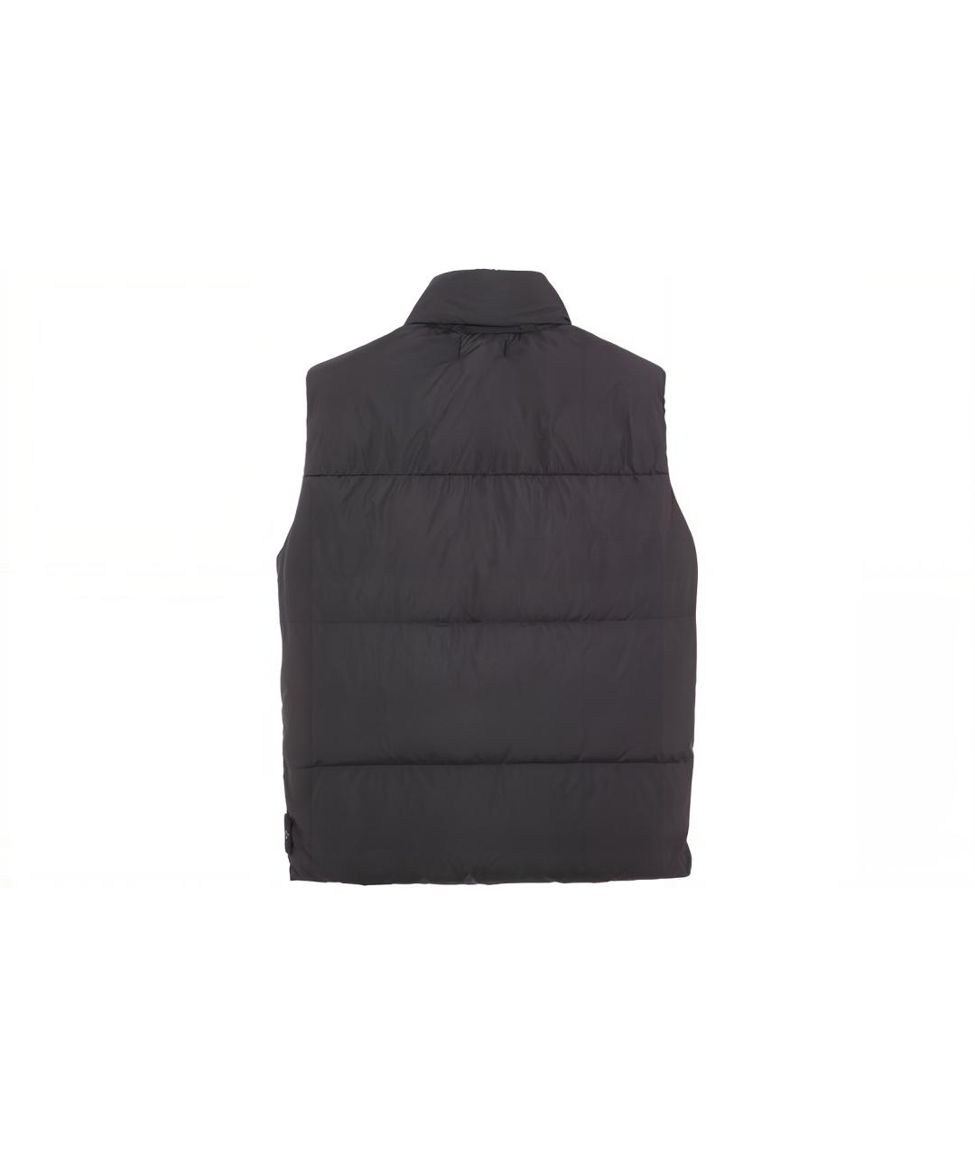 STONE ISLAND Черный жилет, фото 2