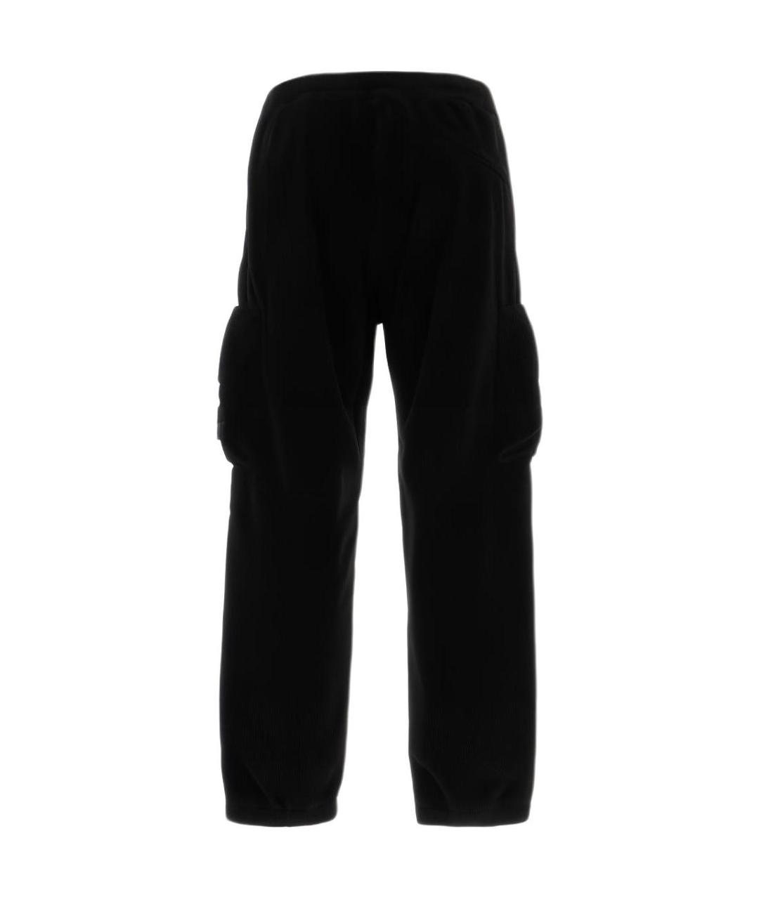 STONE ISLAND Черные повседневные брюки, фото 2