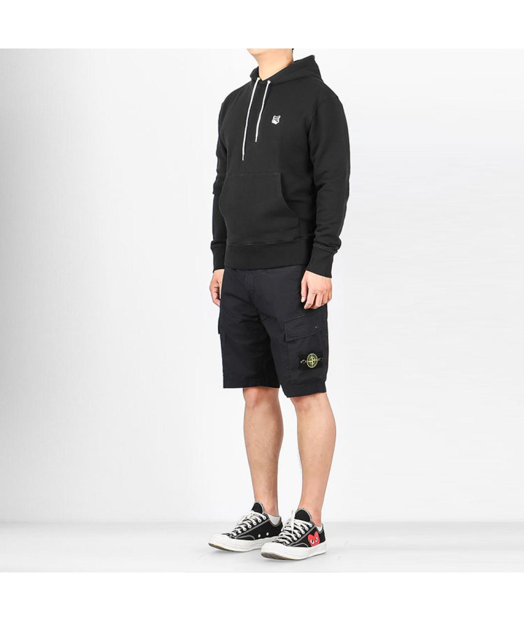 STONE ISLAND Темно-синие шорты, фото 4