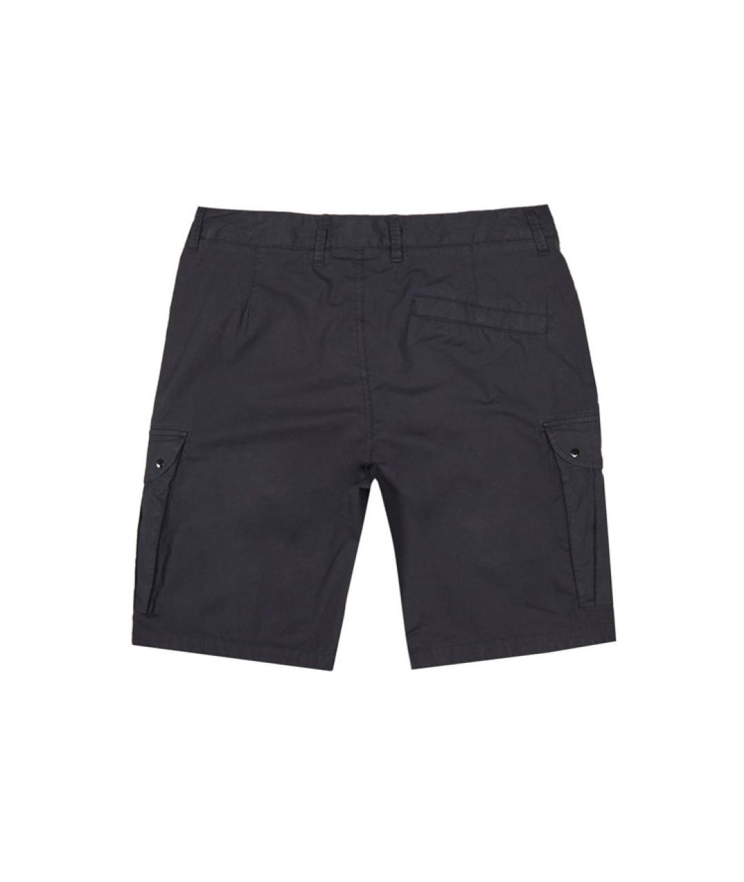 STONE ISLAND Темно-синие шорты, фото 2