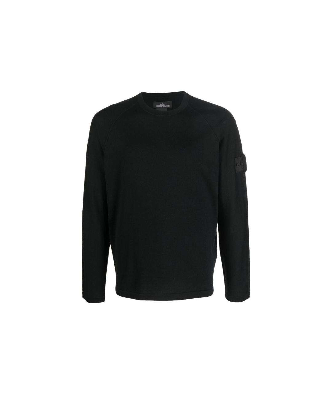STONE ISLAND Черный джемпер / свитер, фото 1