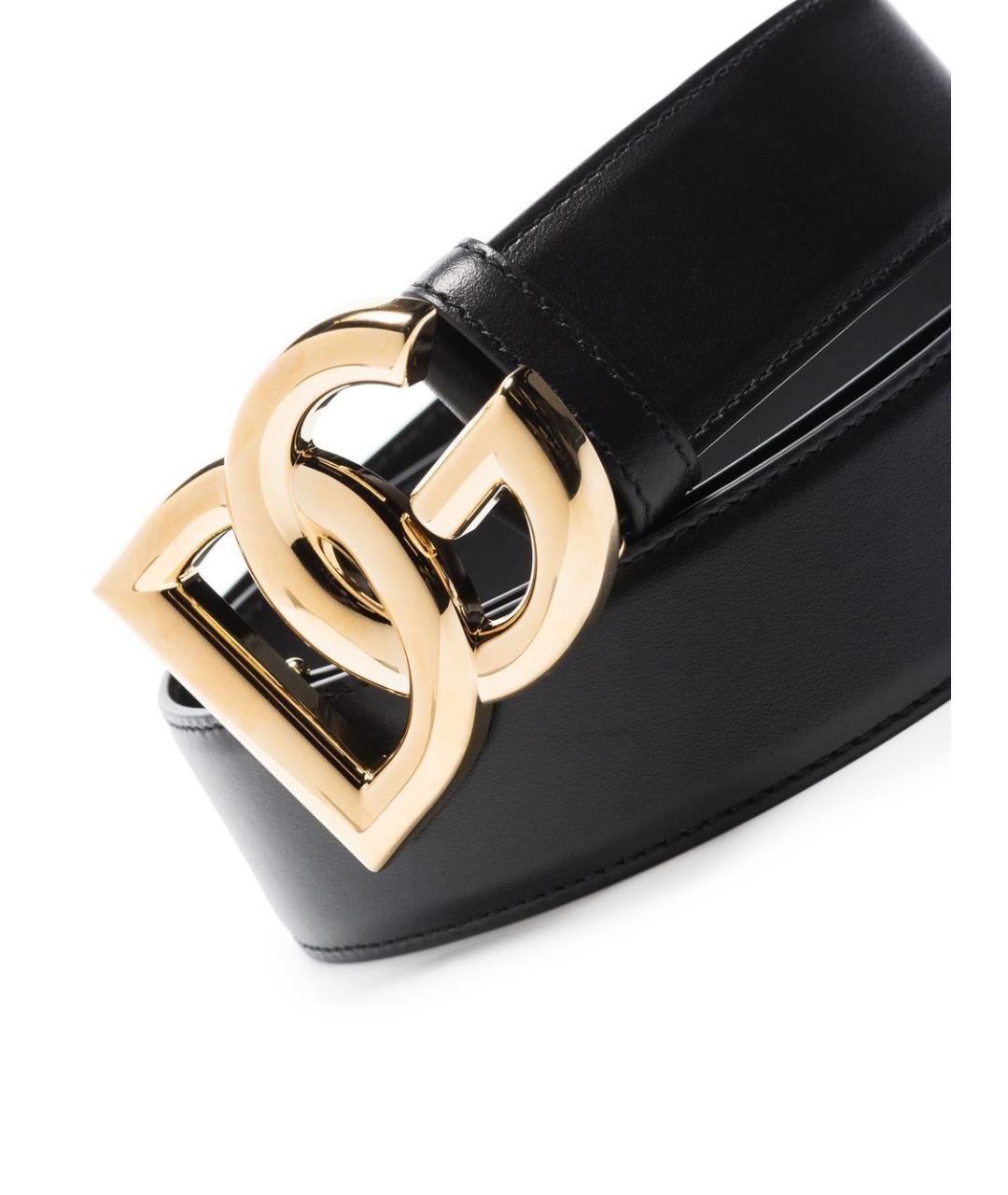 DOLCE&GABBANA Черный ремень, фото 3