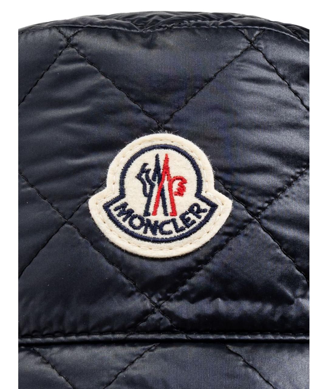 MONCLER Темно-синяя кепка, фото 3