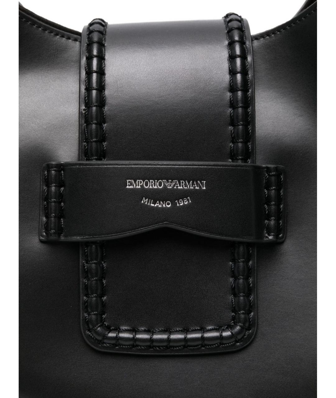 EMPORIO ARMANI Черная сумка через плечо, фото 2
