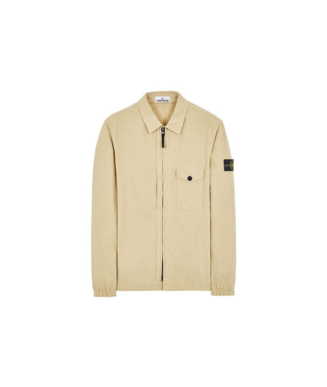 STONE ISLAND Бежевая куртка, фото 1