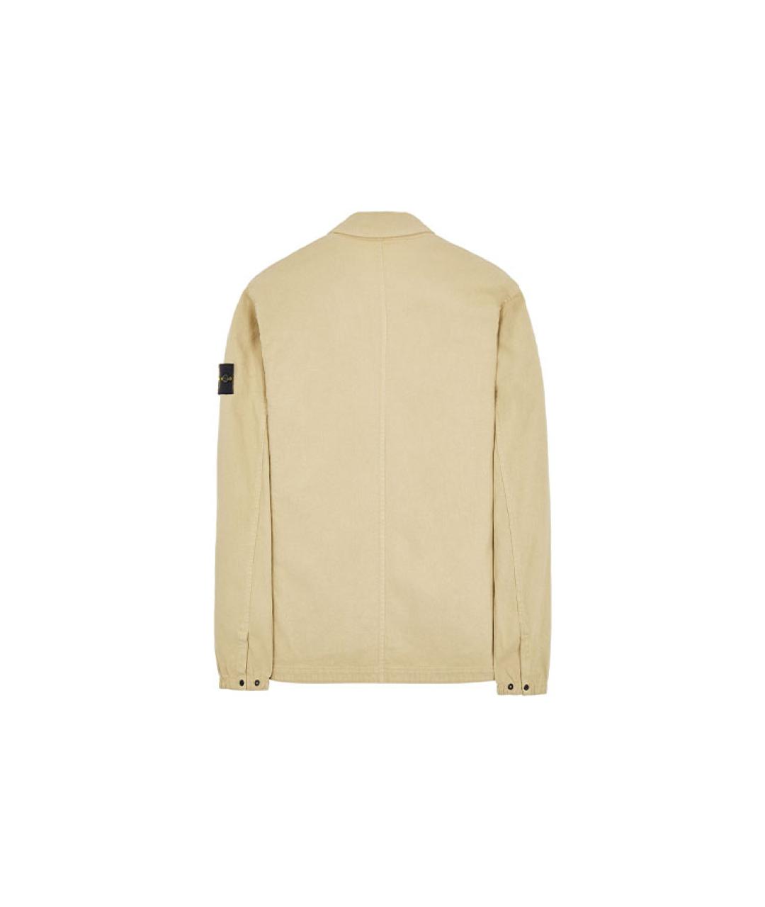 STONE ISLAND Бежевая куртка, фото 2