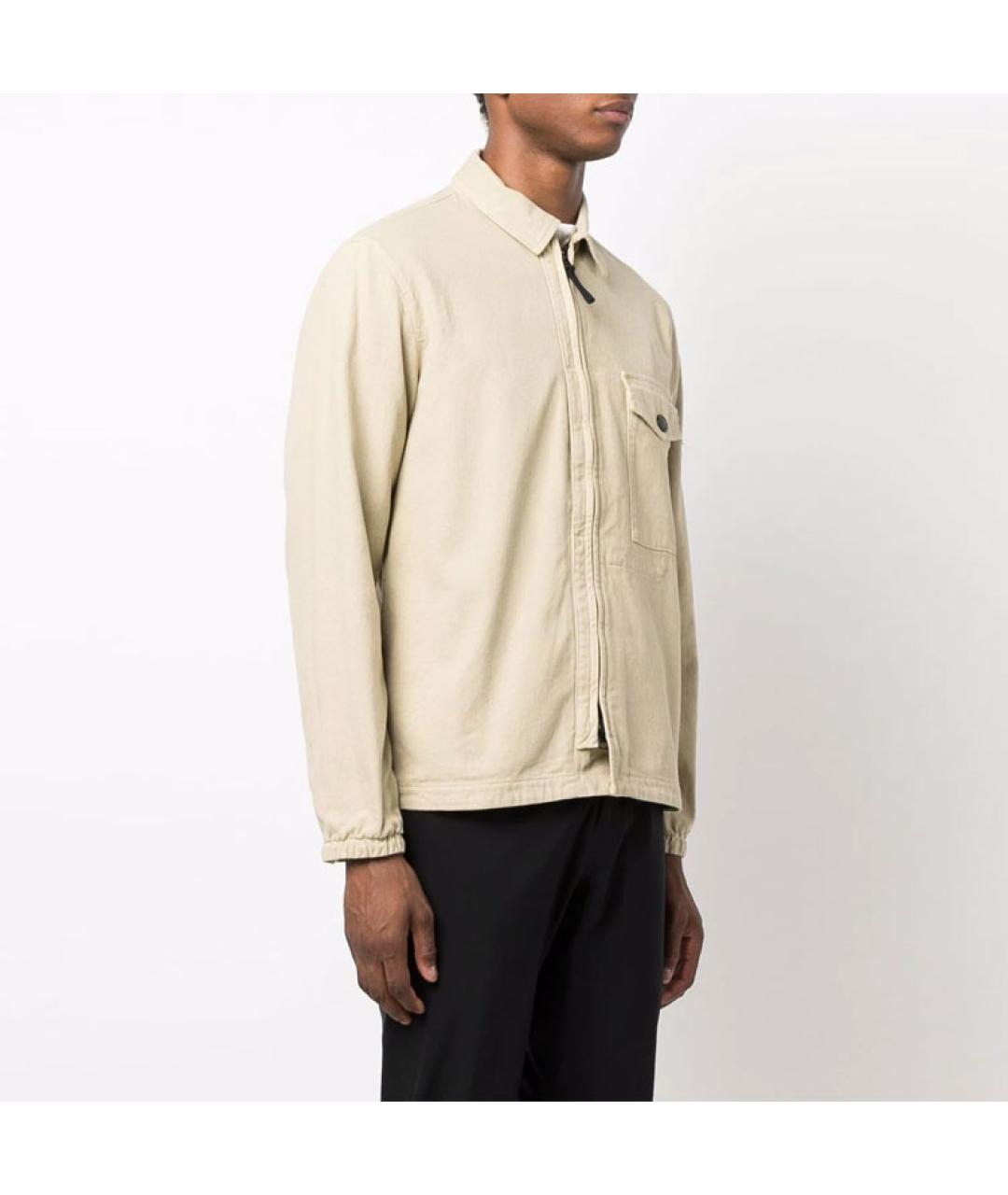 STONE ISLAND Бежевая куртка, фото 3