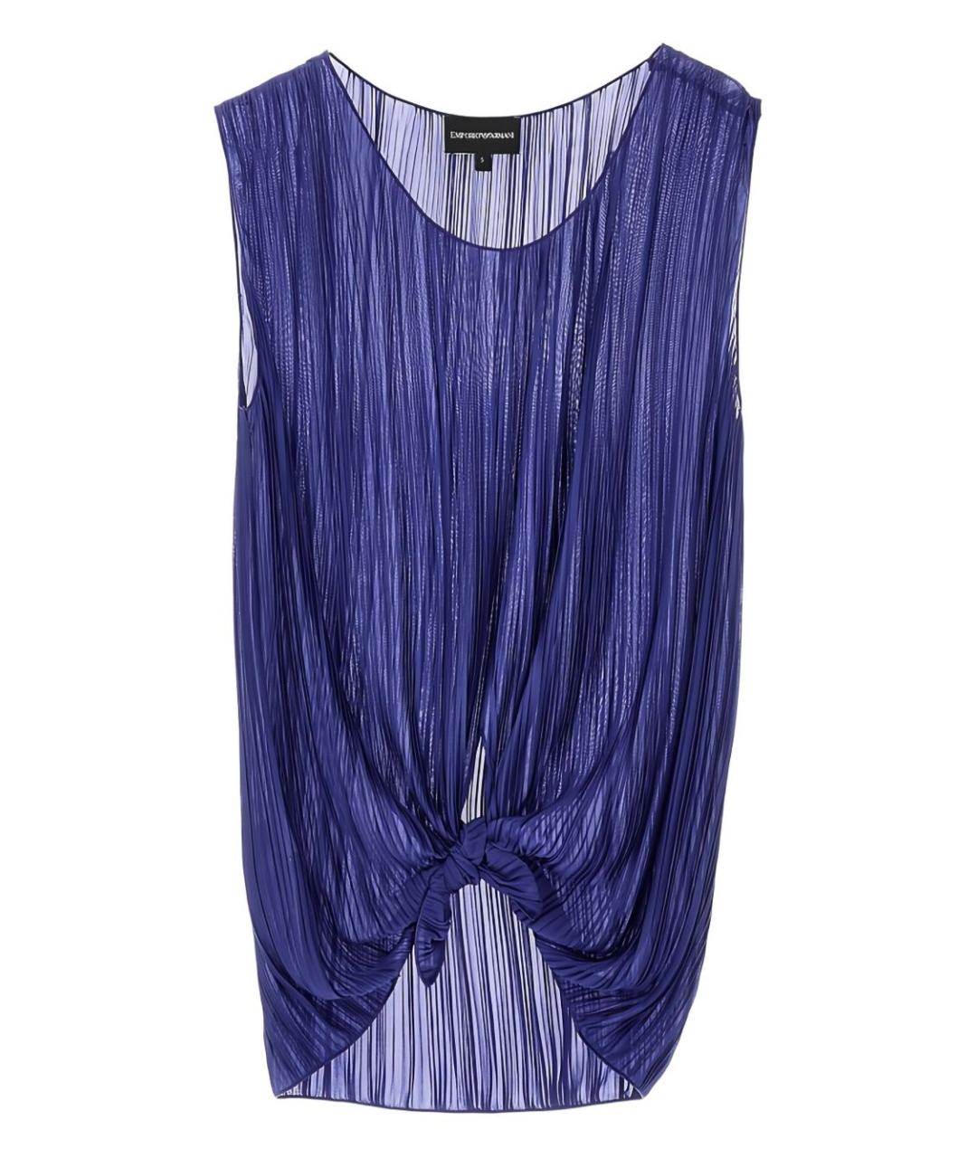 EMPORIO ARMANI Синяя майка, фото 1