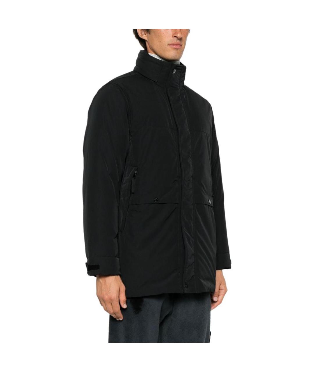 STONE ISLAND Черная куртка, фото 4