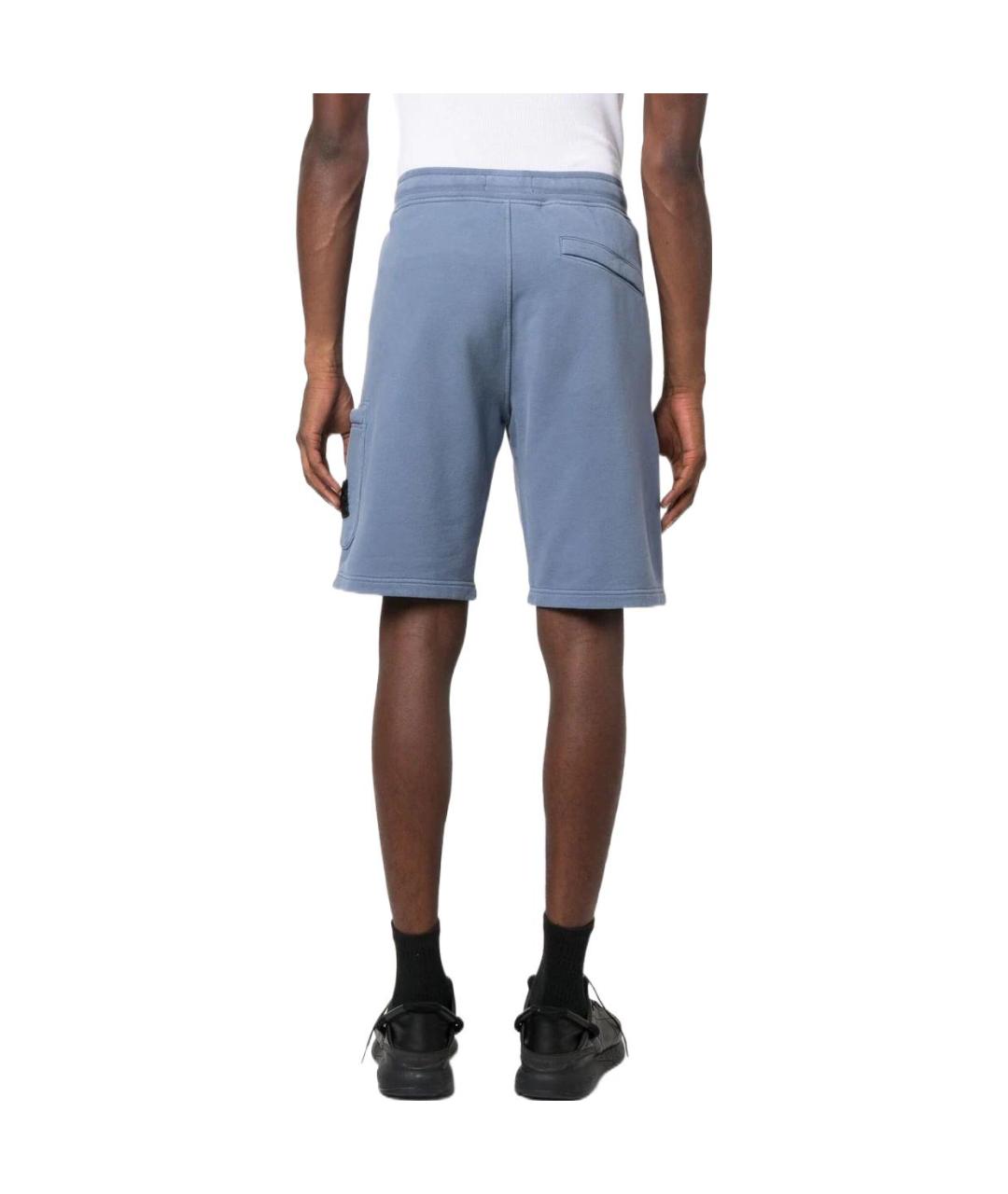 STONE ISLAND Синие шорты, фото 3