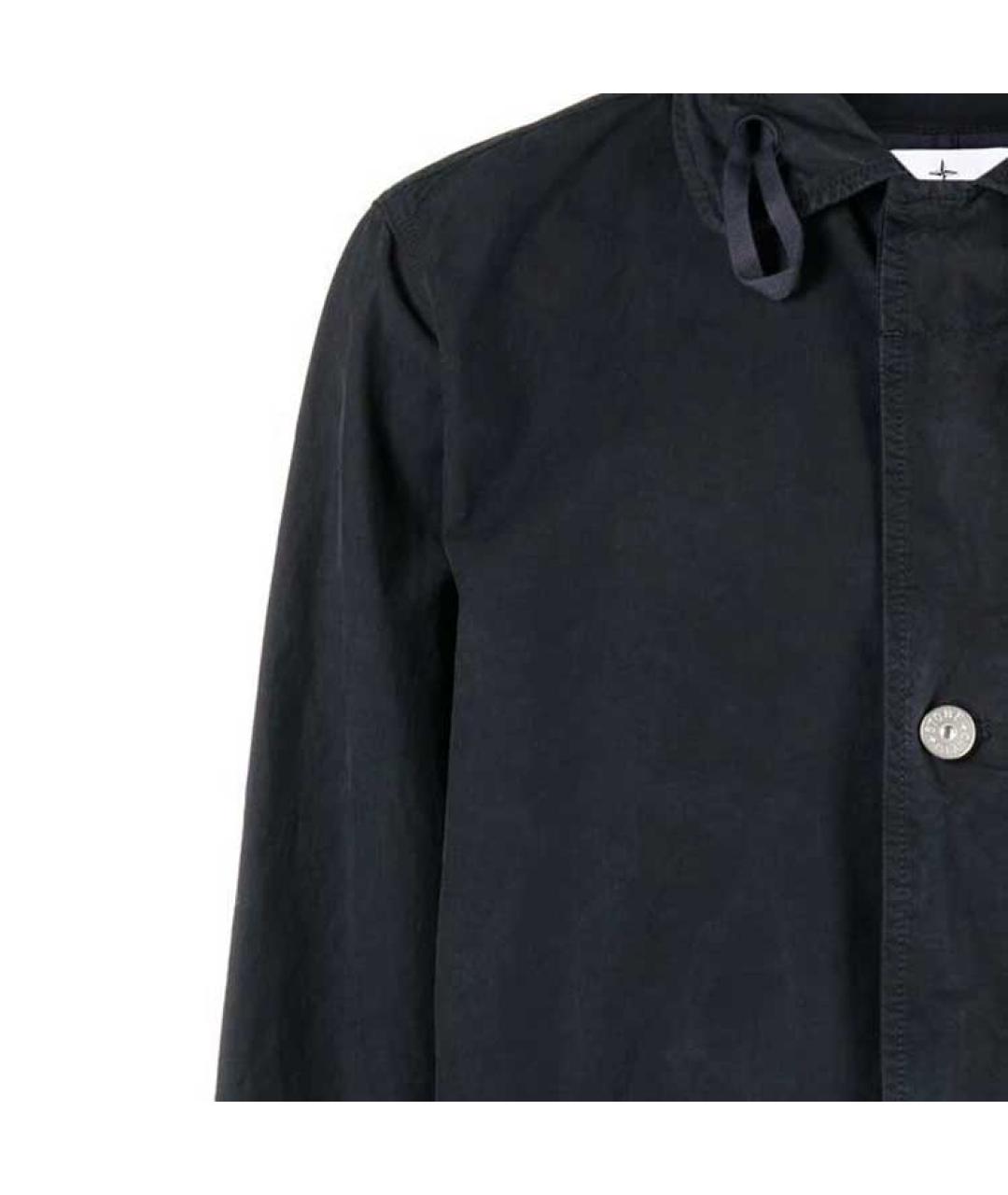 STONE ISLAND Черная куртка, фото 2