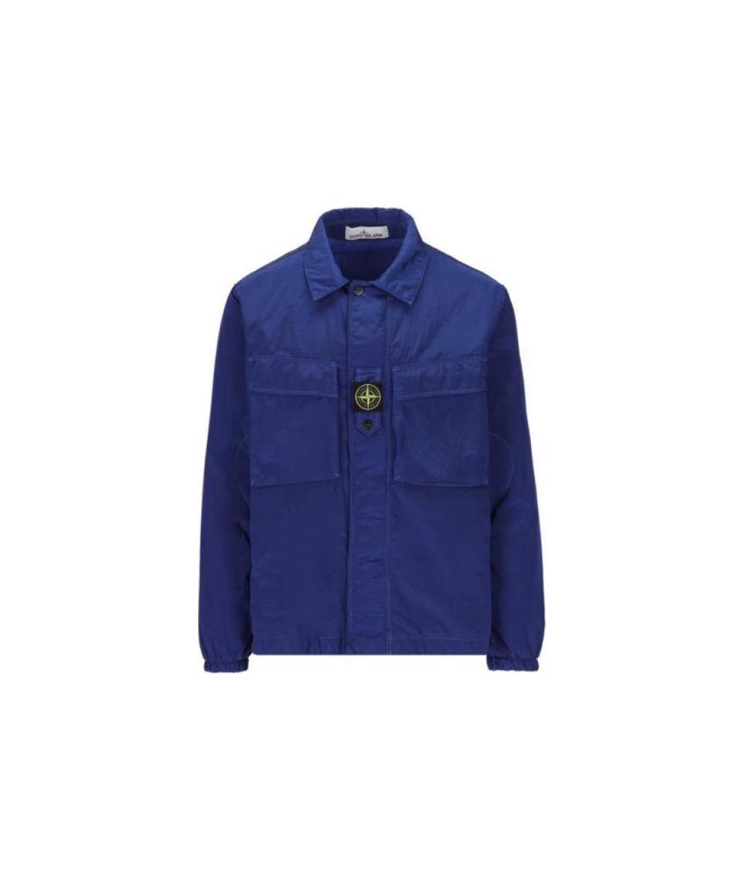 STONE ISLAND Синяя куртка, фото 1