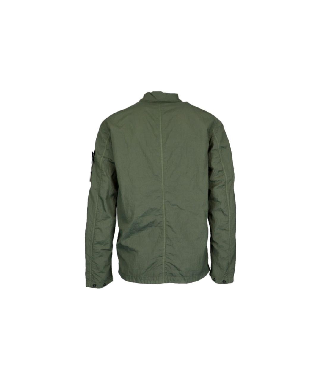 STONE ISLAND Зеленая куртка, фото 2