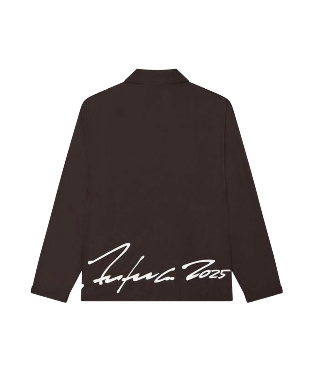 KENZO Коричневая полиамидовая куртка, фото 3