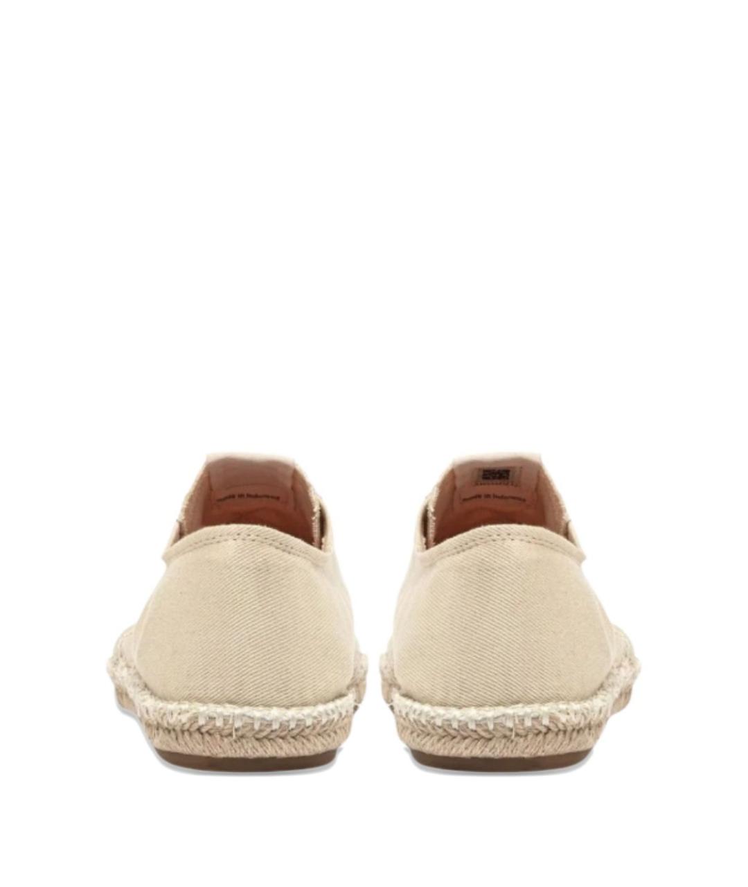 AUTRY Бежевые текстильные кеды, фото 4