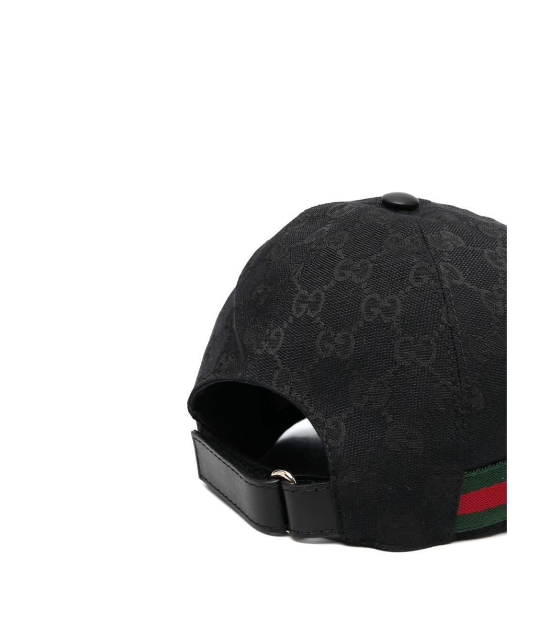 GUCCI Черная синтетическая кепка, фото 2
