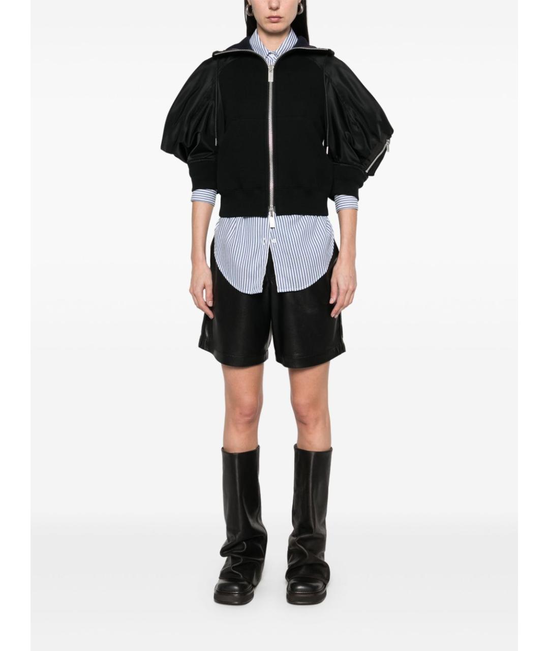SACAI Черная футболка, фото 2
