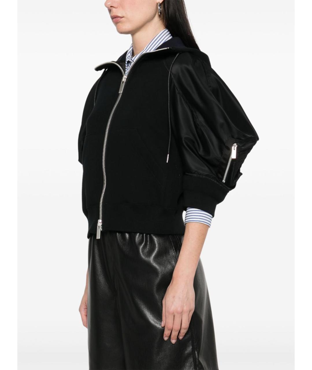 SACAI Черная футболка, фото 4