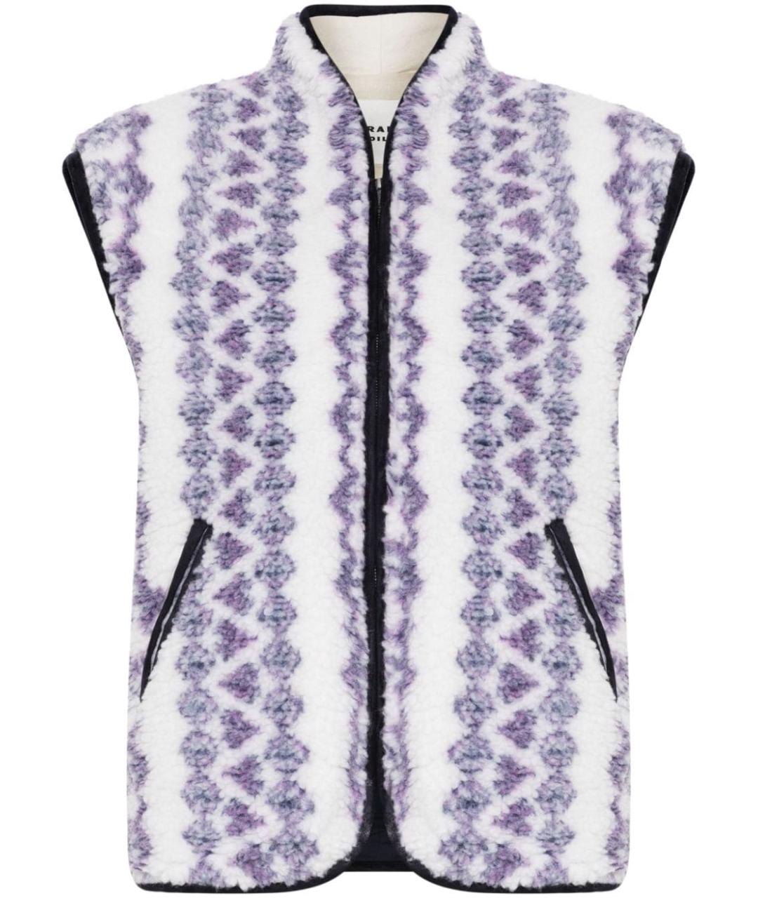 ISABEL MARANT ETOILE Фиолетовый жилет, фото 1