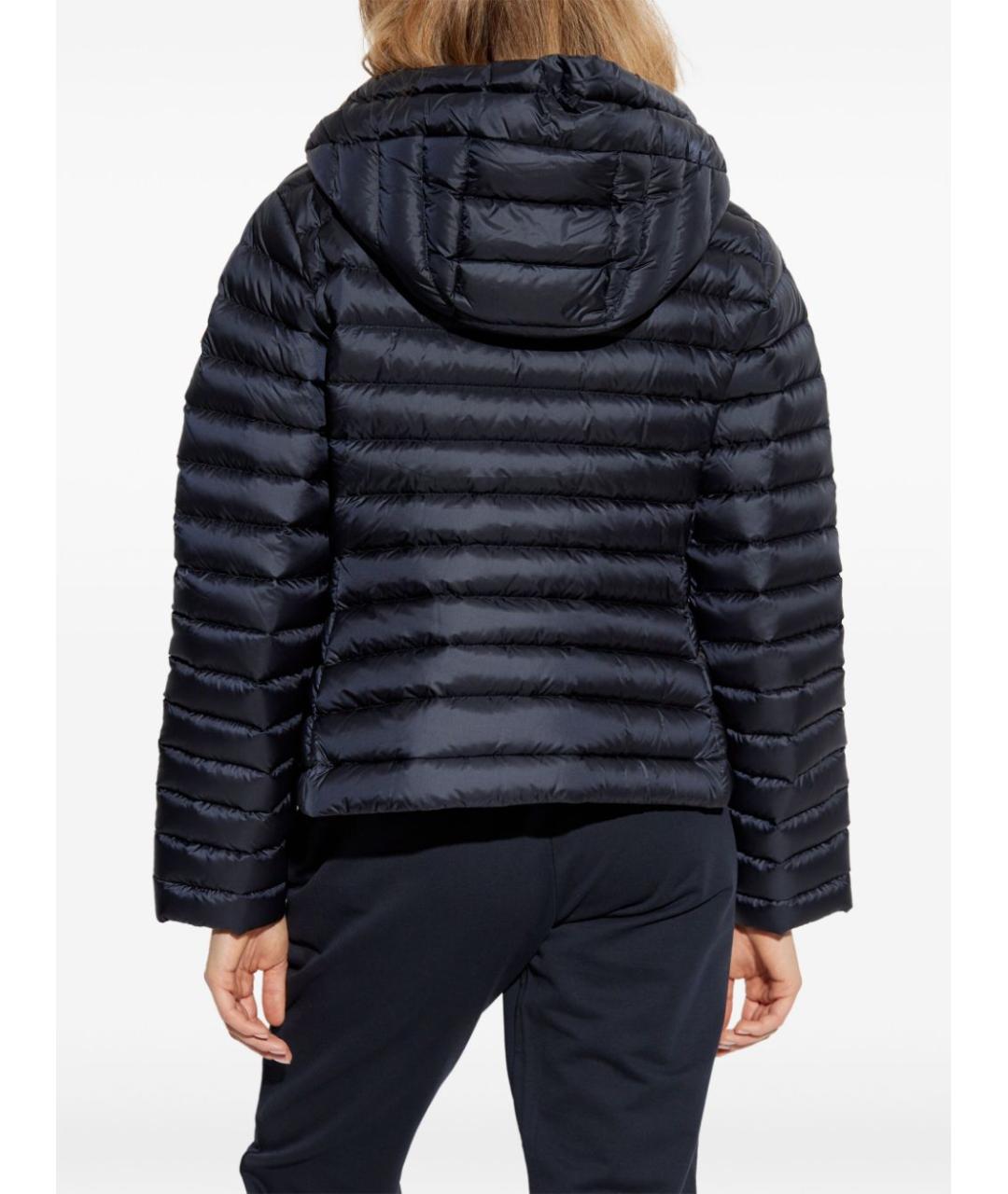 MONCLER Синий полиамидовый пуховик, фото 6