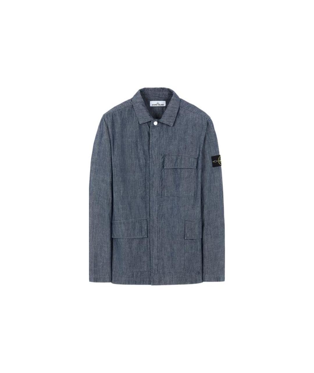 STONE ISLAND Синяя куртка, фото 1