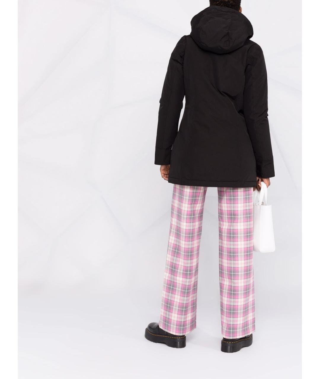 WOOLRICH Черная хлопковая парка, фото 5
