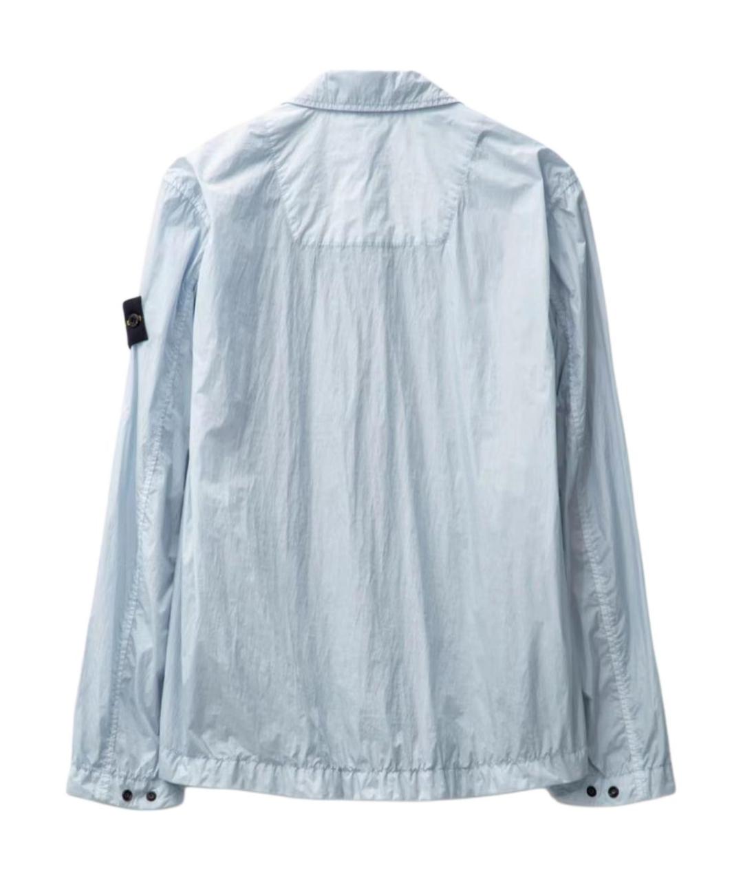STONE ISLAND Голубая куртка, фото 2