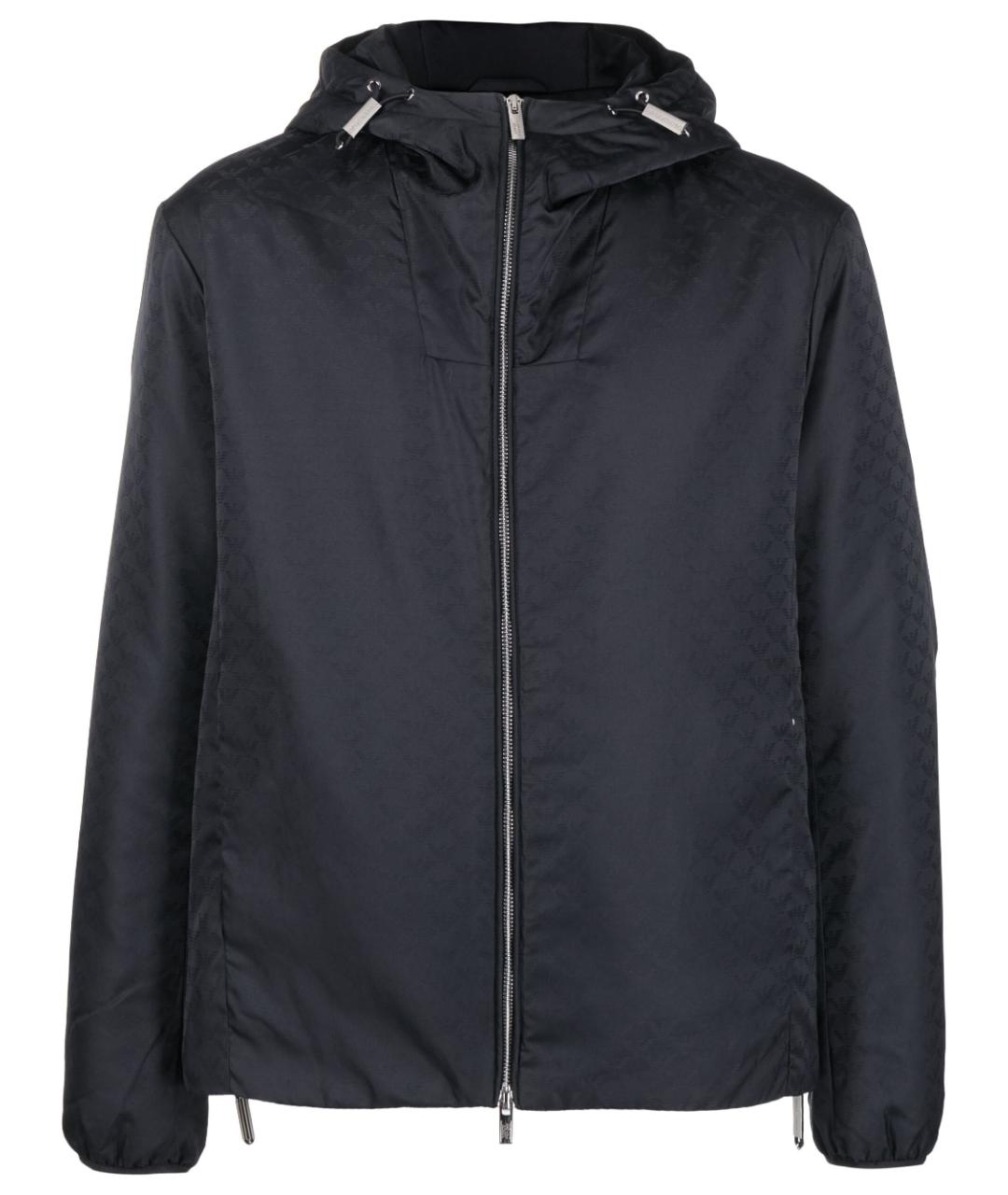 EMPORIO ARMANI Синяя полиэстеровая куртка, фото 1