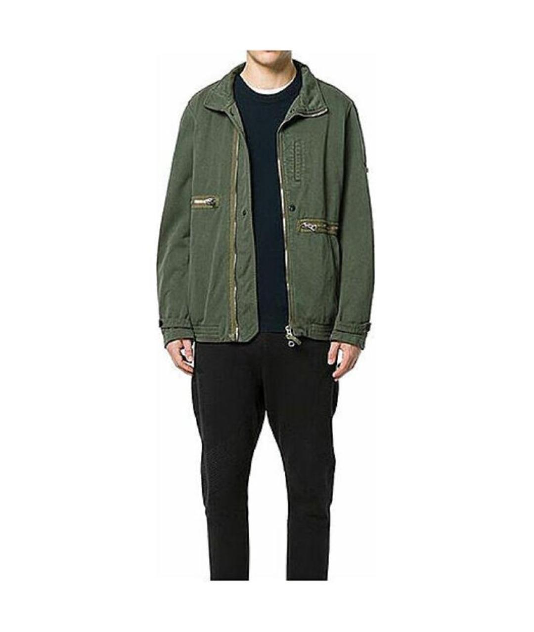 STONE ISLAND Зеленая куртка, фото 2