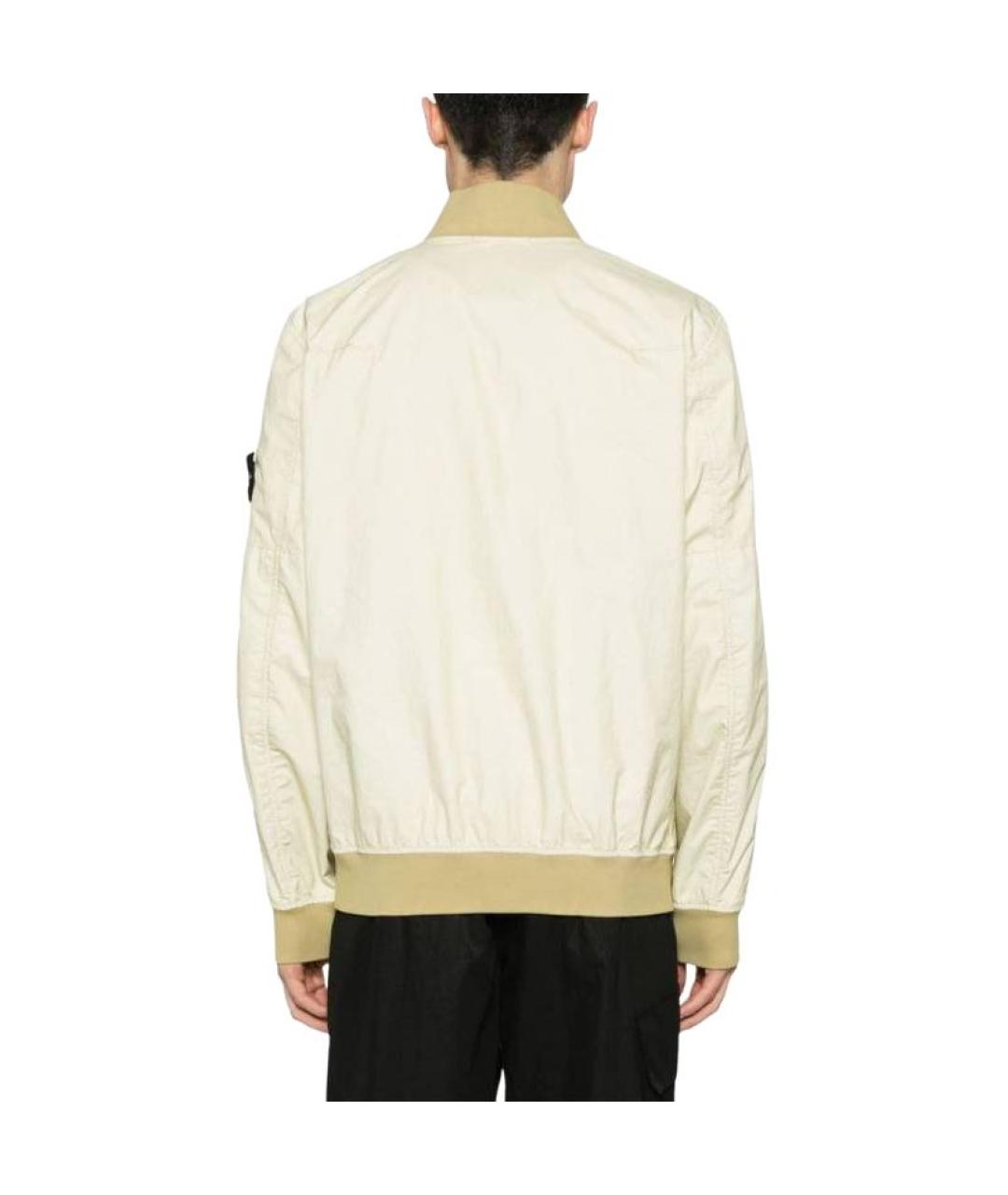 STONE ISLAND Бежевая куртка, фото 4