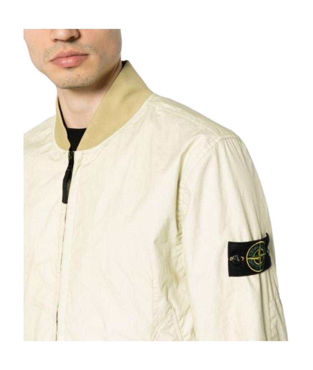 STONE ISLAND Бежевая куртка, фото 5