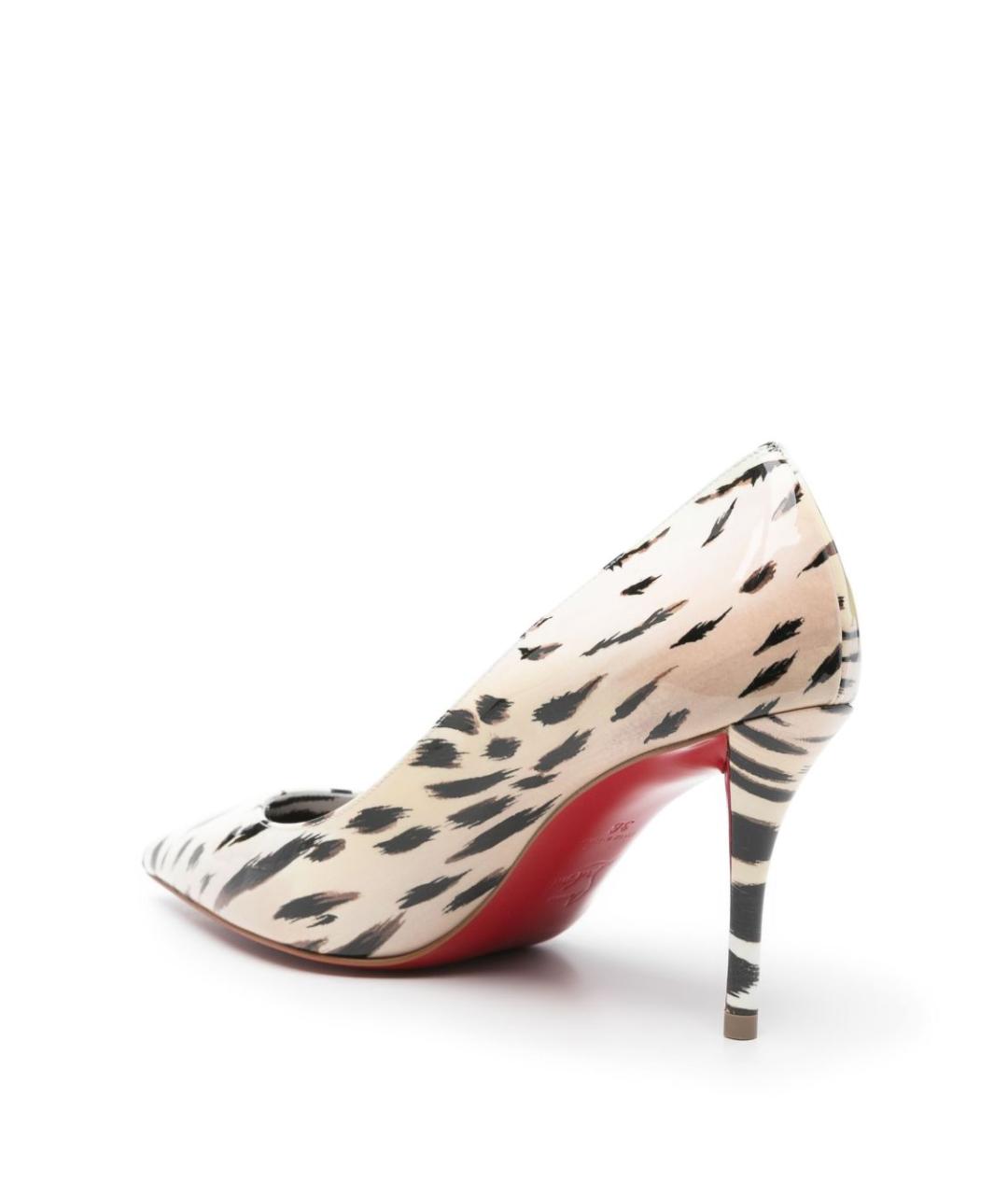 CHRISTIAN LOUBOUTIN Мульти туфли из лакированной кожи, фото 2