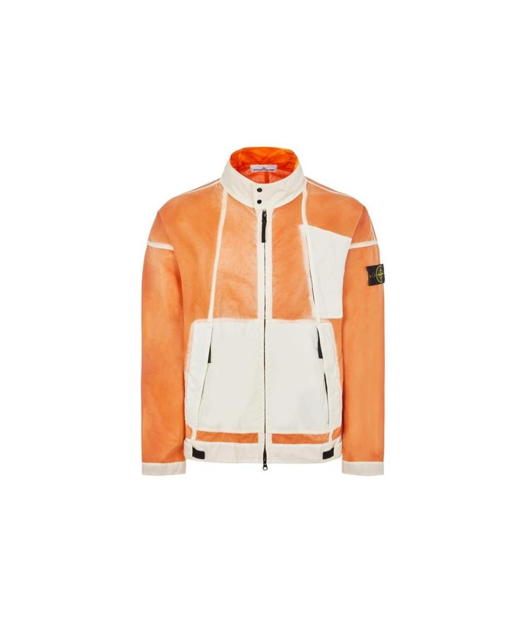 STONE ISLAND Оранжевая куртка, фото 4