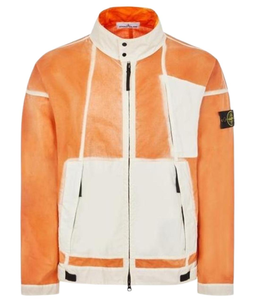 STONE ISLAND Оранжевая куртка, фото 1