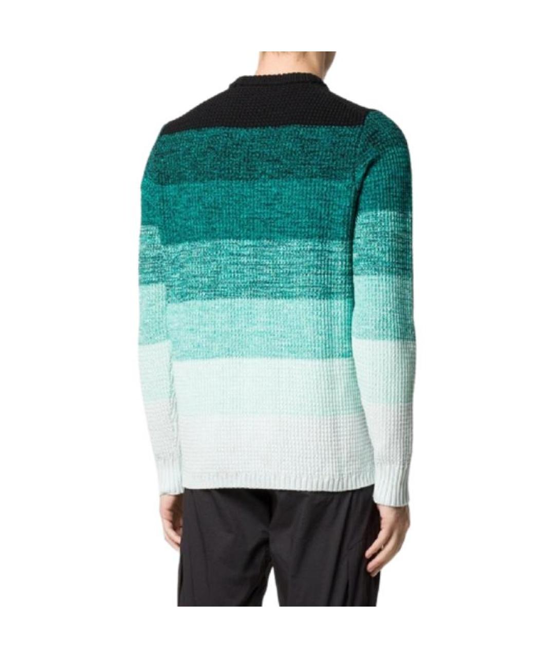 STONE ISLAND Зеленый джемпер / свитер, фото 4