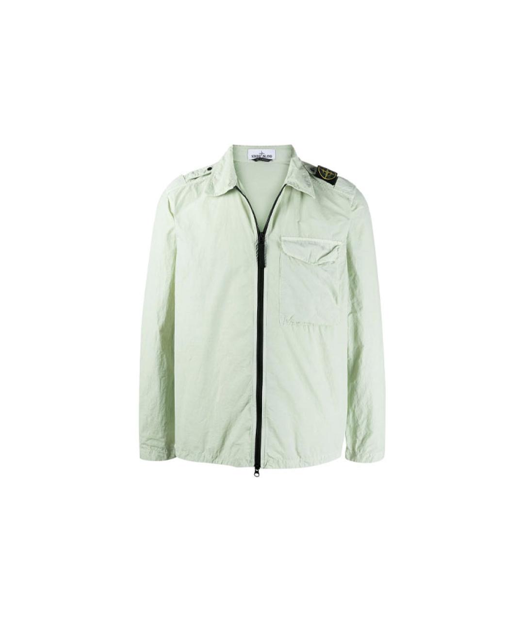 STONE ISLAND Салатовая куртка, фото 5