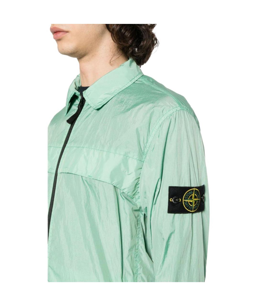 STONE ISLAND Зеленая куртка, фото 5