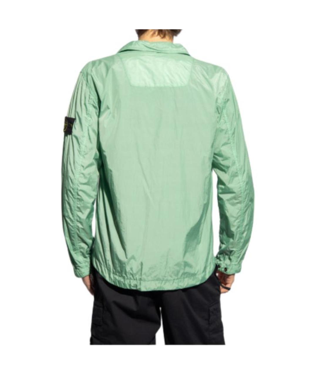 STONE ISLAND Зеленая куртка, фото 4