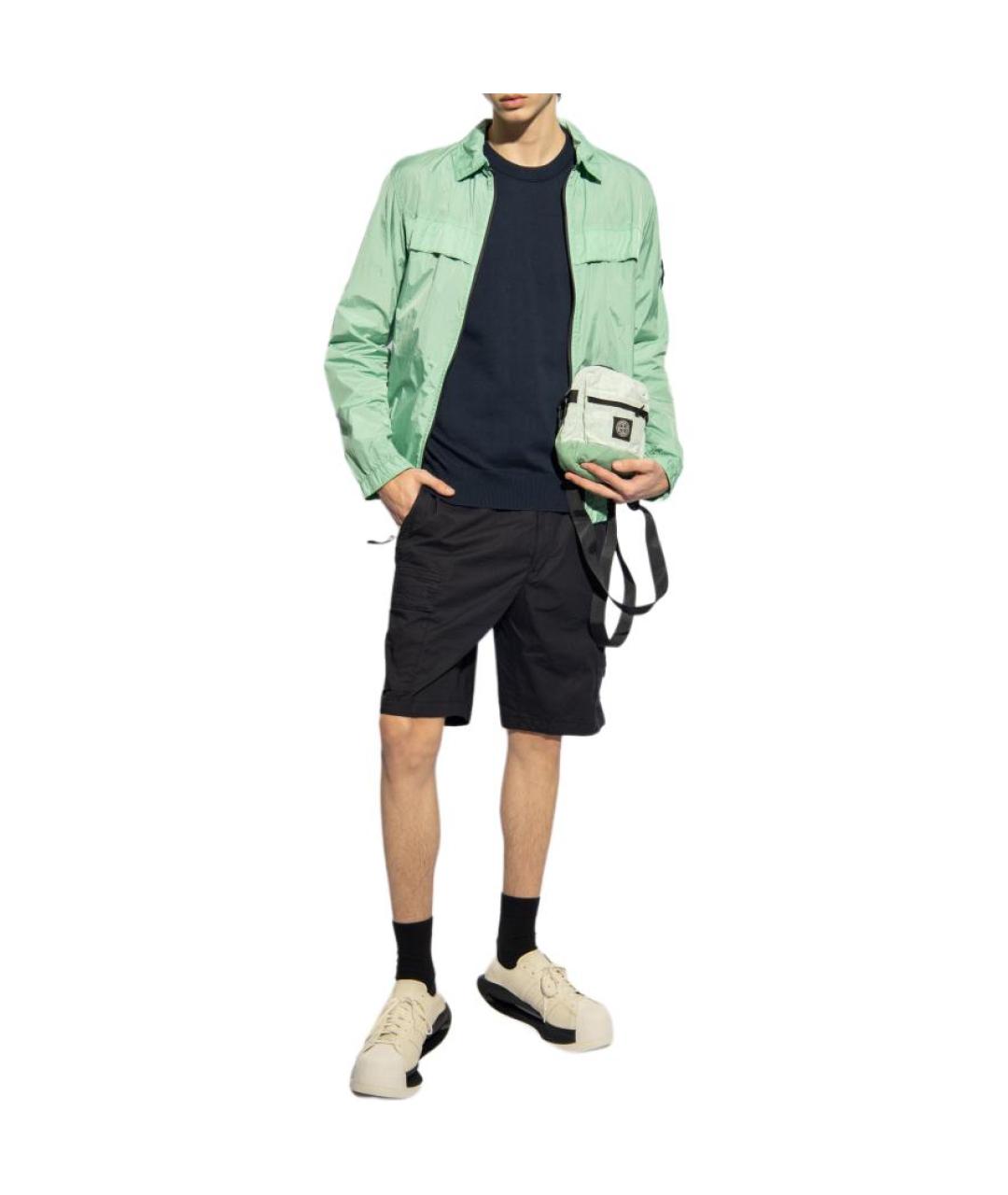 STONE ISLAND Зеленая куртка, фото 2