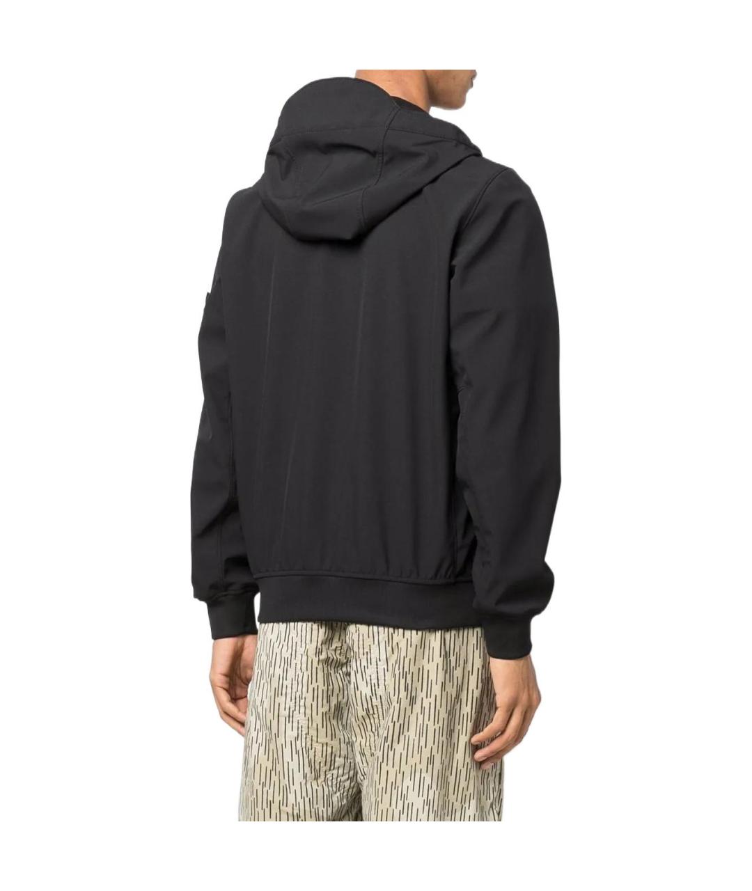 STONE ISLAND Черная куртка, фото 4