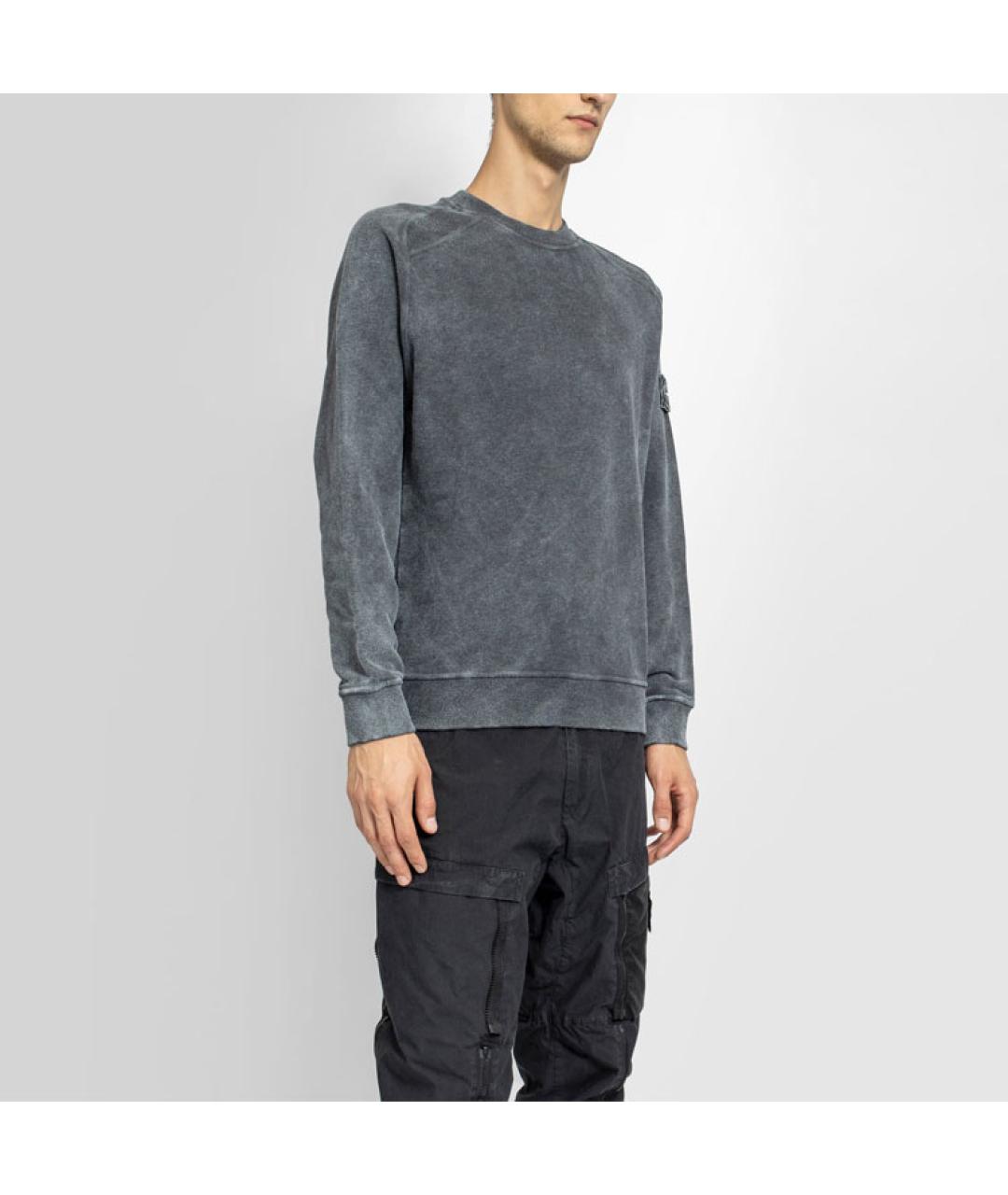 STONE ISLAND Серый джемпер / свитер, фото 6