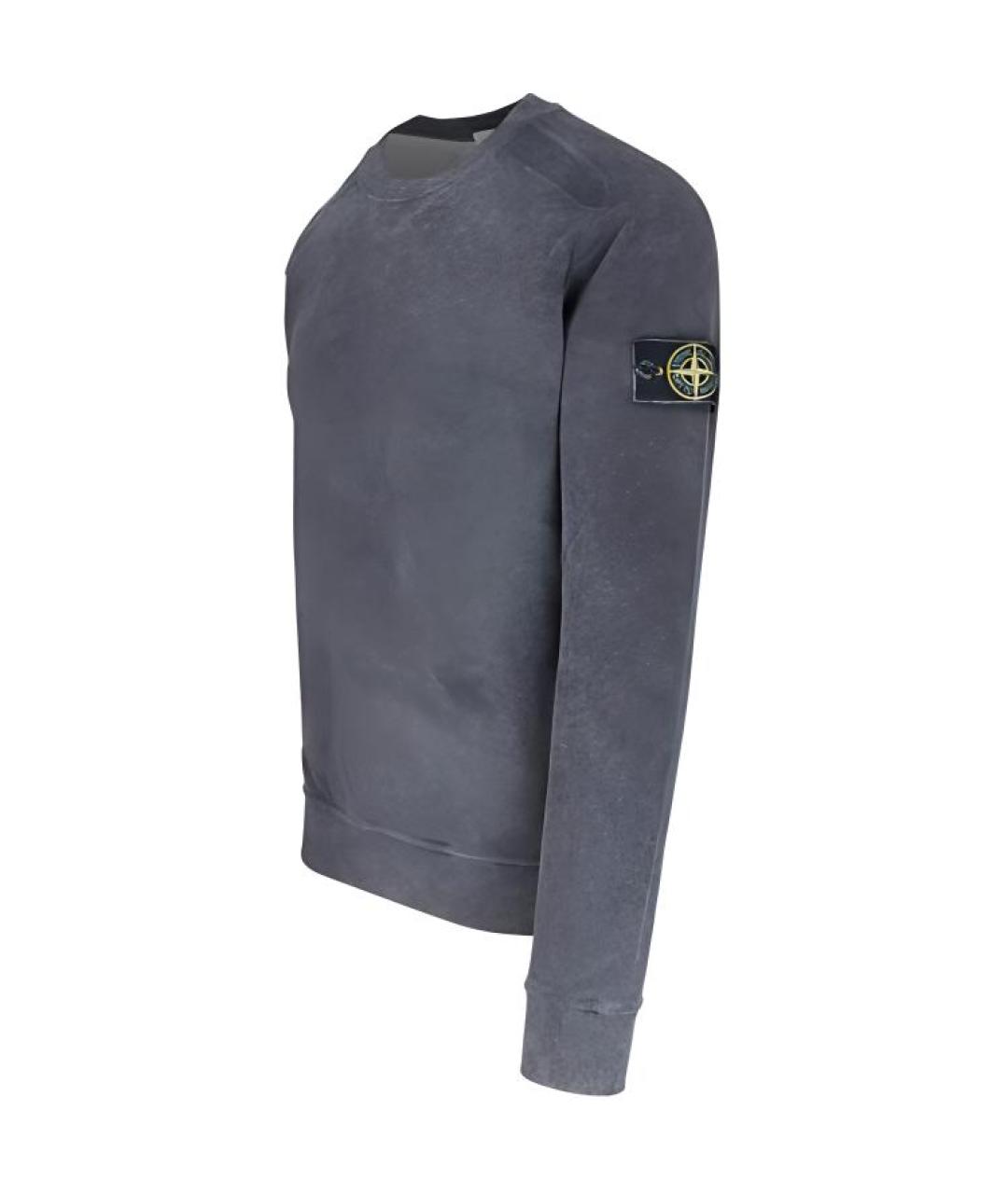 STONE ISLAND Серый джемпер / свитер, фото 3