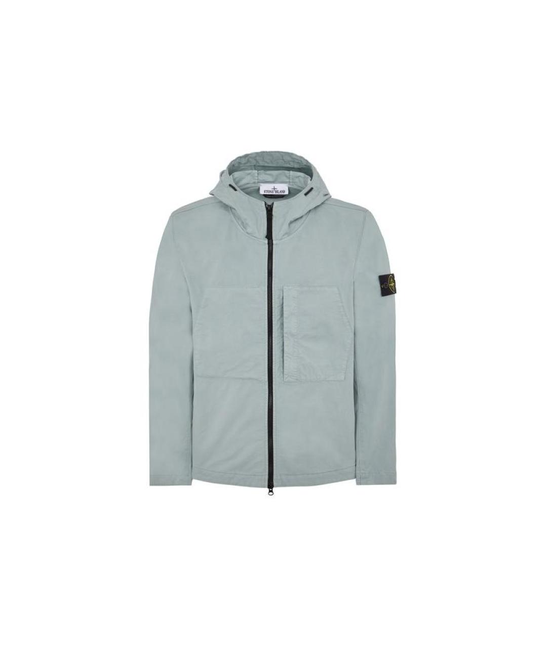 STONE ISLAND Голубая куртка, фото 1