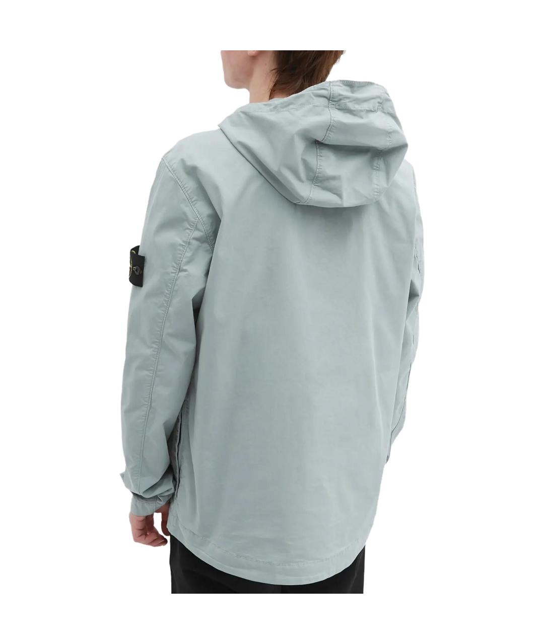 STONE ISLAND Голубая куртка, фото 4