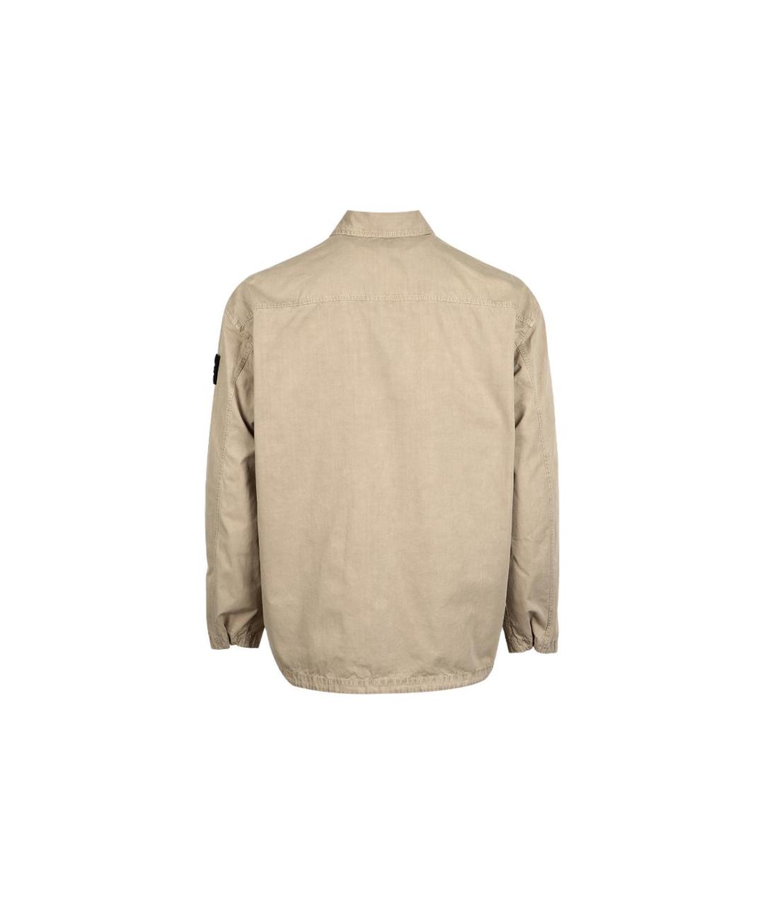 STONE ISLAND Бежевая куртка, фото 2