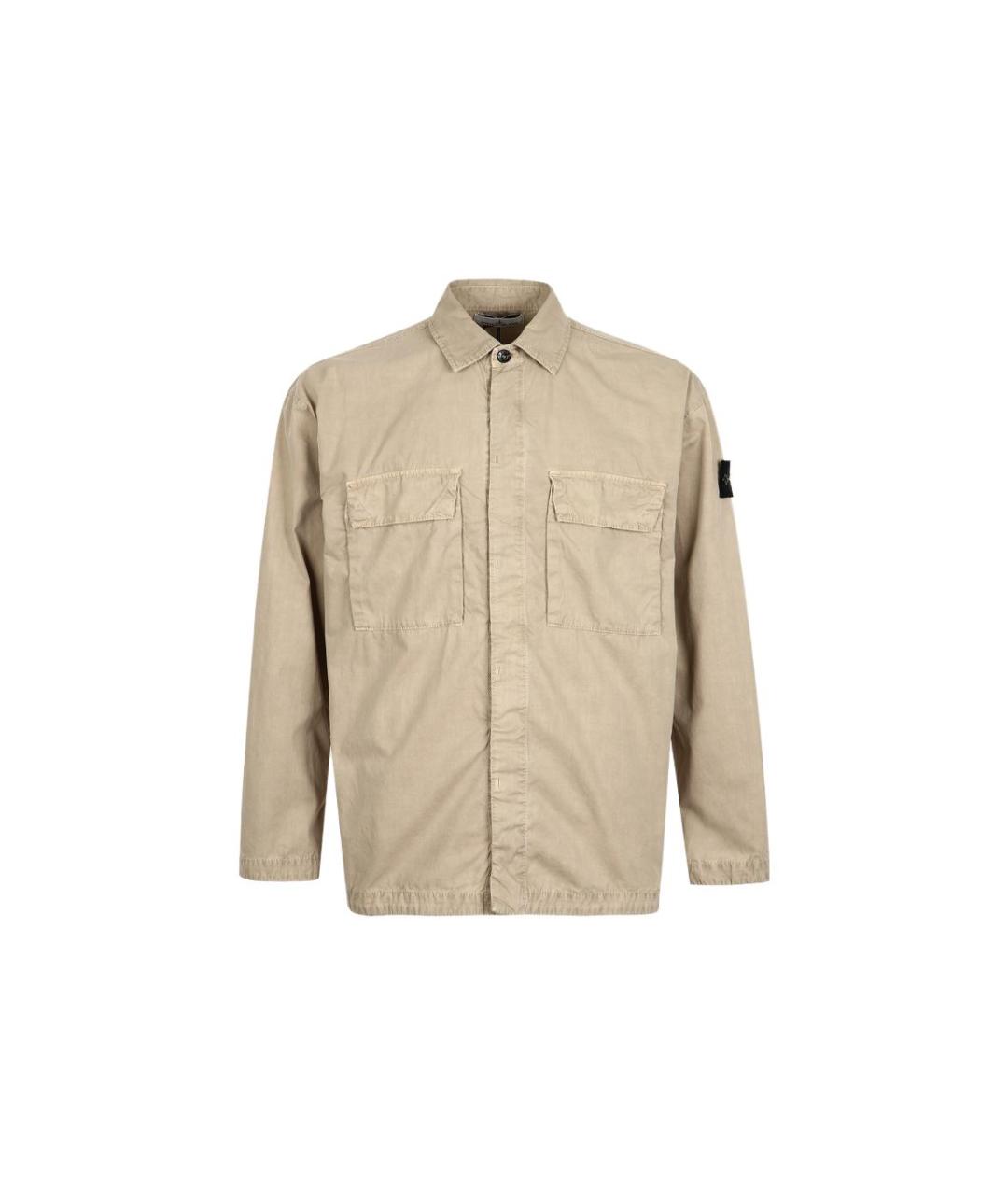 STONE ISLAND Бежевая куртка, фото 1