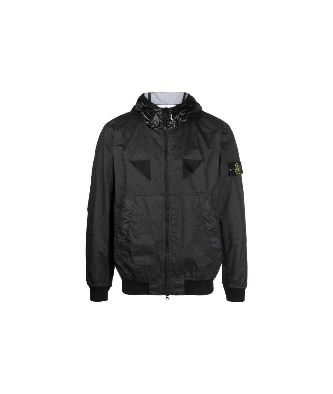 STONE ISLAND Черная куртка, фото 1